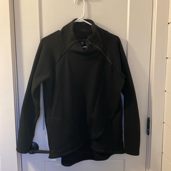 Athleta cozy karma wrap sweatshirt women’s medium - Picture 3 of 10